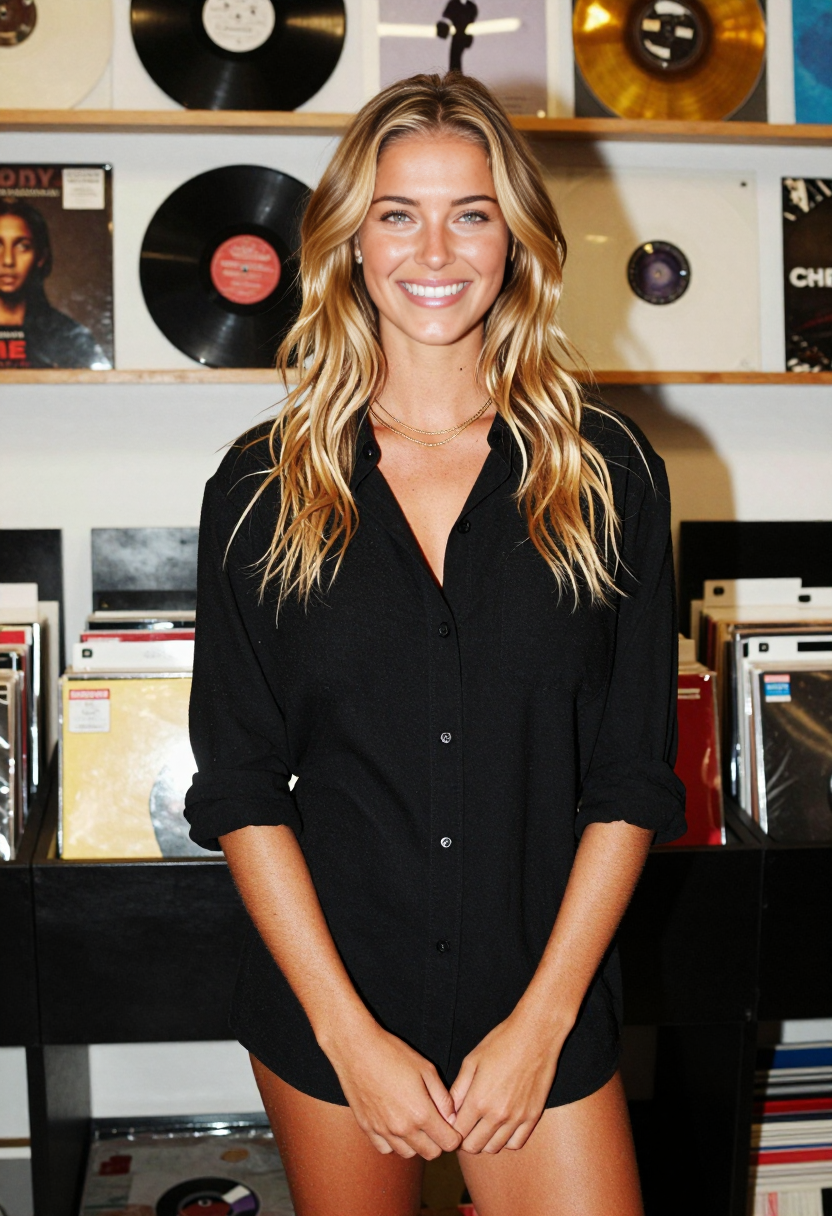 Black Button Down Shirt